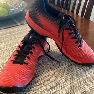 ASICS Mens tennis shoes, solution speed FF, size 12.
